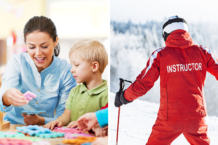 Guest services: From child care in the chalet to ski school on the slopes